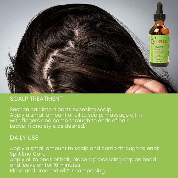 Mielle Organics Rosemary Mint Scalp & Hair Strengthening Oil