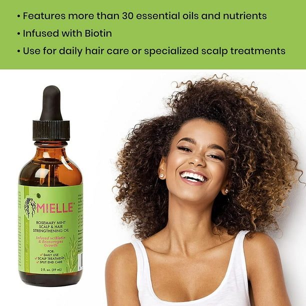 Mielle Organics Rosemary Mint Scalp & Hair Strengthening Oil