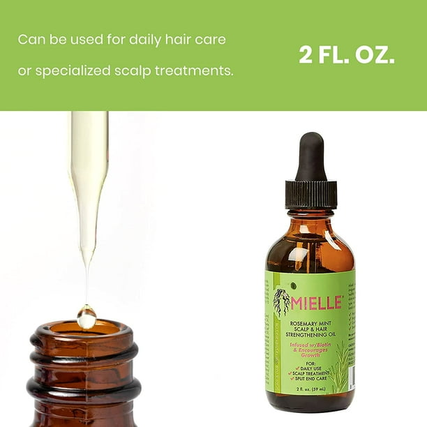 Mielle Organics Rosemary Mint Scalp & Hair Strengthening Oil
