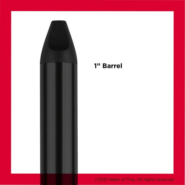 Revlon Tourmaline Ceramic 2-in-1 Barrel Wand, Shiny, frizz-free results