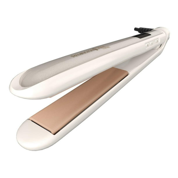 REMINGTON® SHINE THERAPYTM Argan Oil & Keratin Infused 1 Inch Hair Straightener/Flat Iron, S9511CDN, 2X Shine-Enhancing Technology