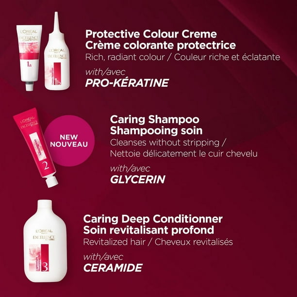 L'Oréal Paris Permanent Hair Colour Excellence Crème, 1 EA, 1 Application