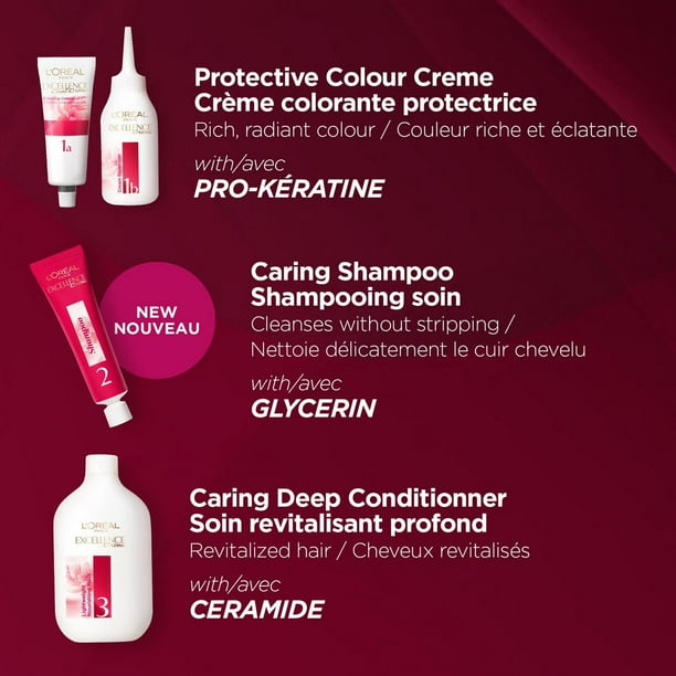 L'Oréal Paris Permanent Hair Colour Excellence Crème, 1 EA, 1 Application
