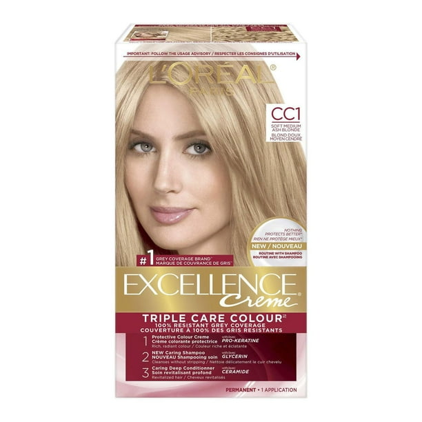 L'Oréal Paris Permanent Hair Colour Excellence Crème, 1 EA, 1 Application