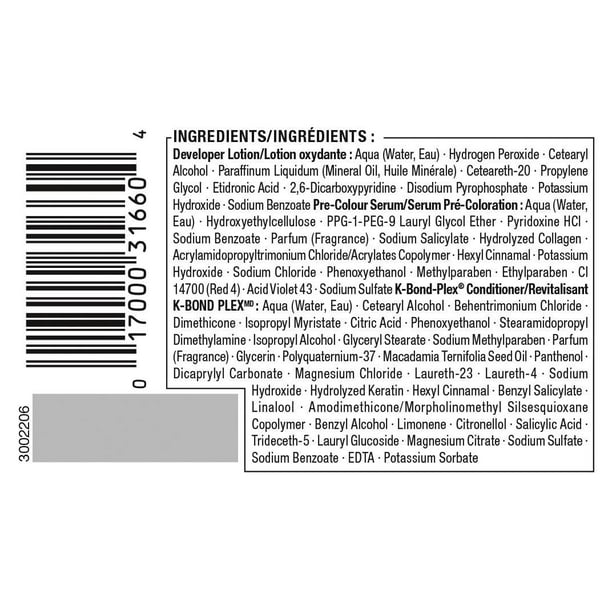 Schwarzkopf Keratin Color Permanent Hair Color Cream, 1 Pack/60 ml