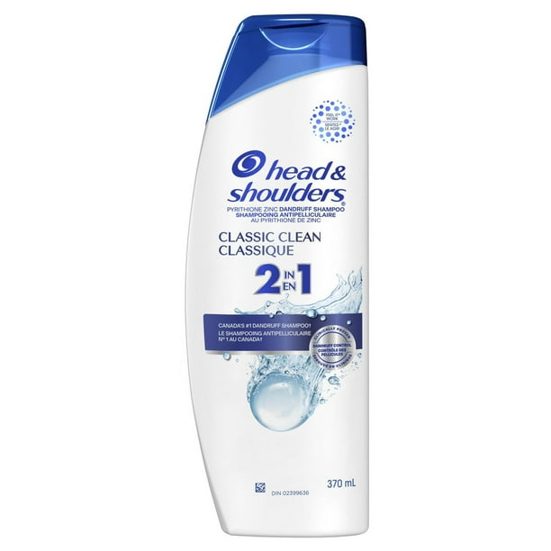Head & Shoulders Classic Clean 2-in-1 Anti-Dandruff Shampoo + Conditioner, 370ML