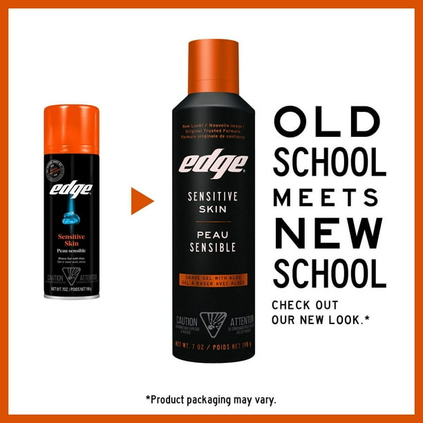 Edge Men's Sensitive Skin Shave Gel, 198g