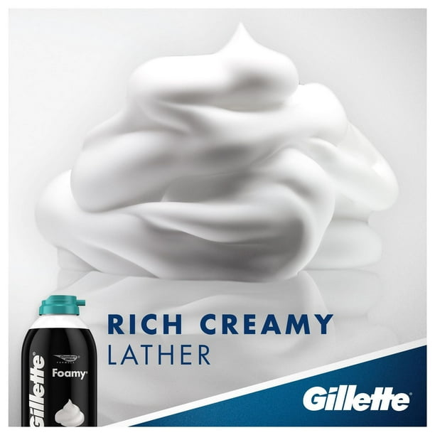 Gillette Foamy Sensitive Shave Cream, 311 g