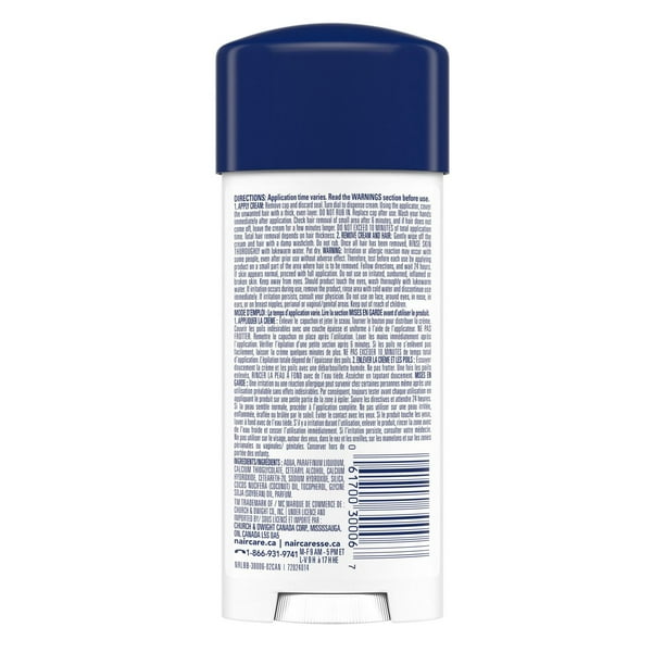 Nair Glides Away Sensitive Formula Hair Remover for Bikini, Arms & Underarms with 100% Natural Coconut Oil plus Vitamin E, 93 g