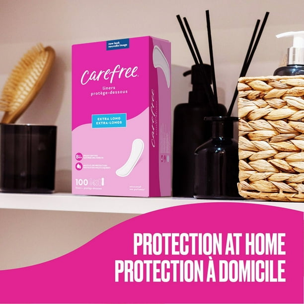 Carefree Acti-Fresh Body Shape Panty Liners Regular Pack of 120 Liners, 120 Panty Liners