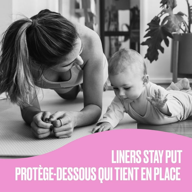 Carefree Acti-Fresh Body Shape Panty Liners Regular Pack of 120 Liners, 120 Panty Liners