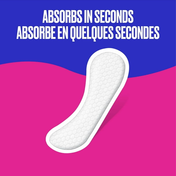 Carefree Acti-Fresh Body Shape Panty Liners Regular Pack of 120 Liners, 120 Panty Liners