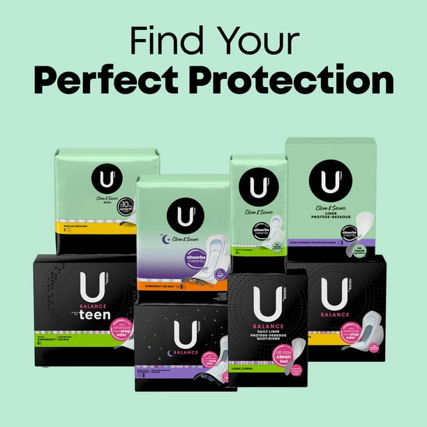 U by Kotex Lightdays Liners, Long, Unscented, 96 Count