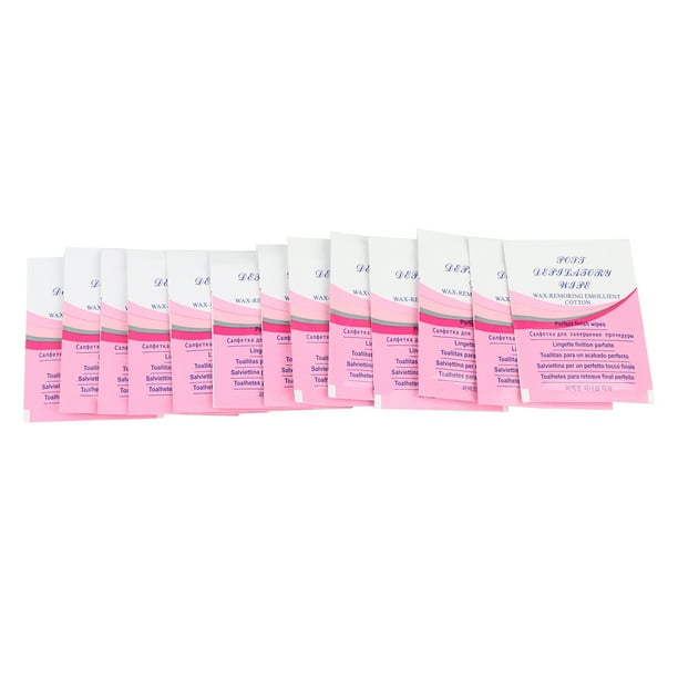 Octpeak After Remover Wipes 30pcs Wax Removal Wipe Individually Wrapped Wet Tissue Moisten Wax Oil Cleaning Towelette
