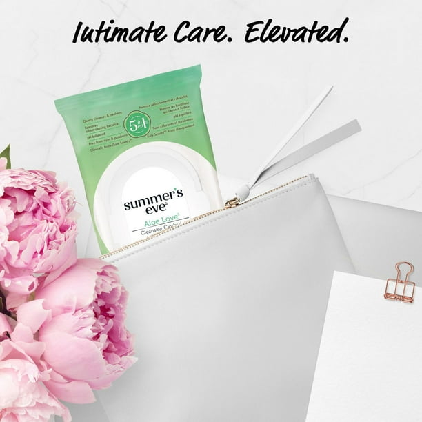 Summer's Eve Aloe Love Cleansing Cloths