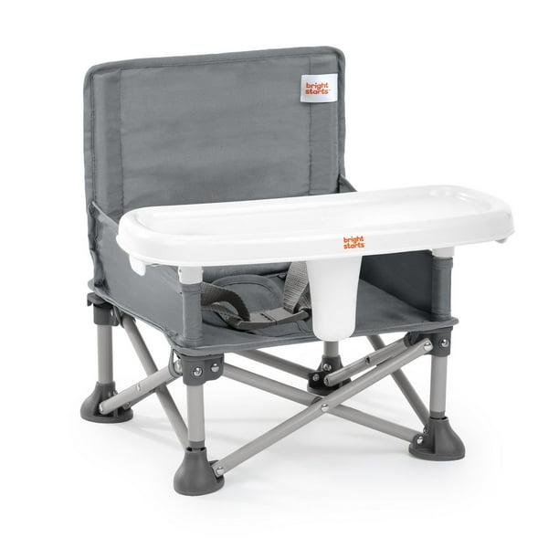 Bright Starts POP 'N Sit Portable Booster Seat, 6+ months up to 33lbs