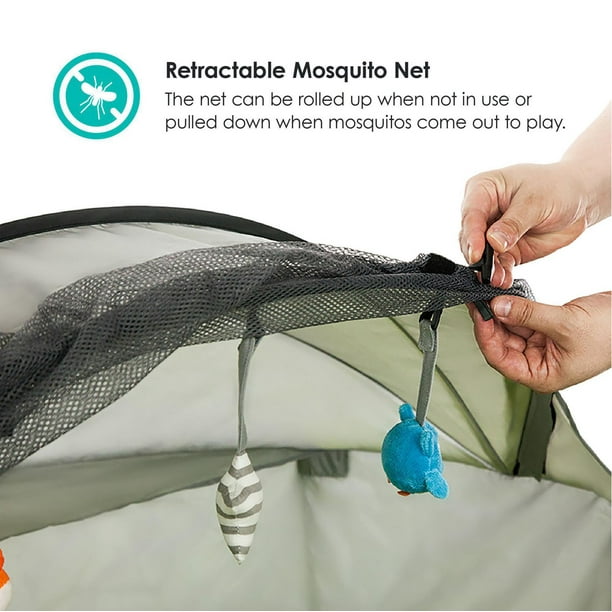 bblüv - Nidö - 2-in-1 Travel & Play Tent