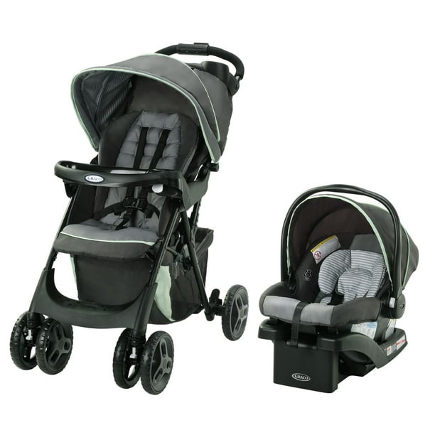 Graco Comfy Cruiser Travel System with SnugRide 30 Infant Car Seat, Infant Car Seat 4-30 lbs