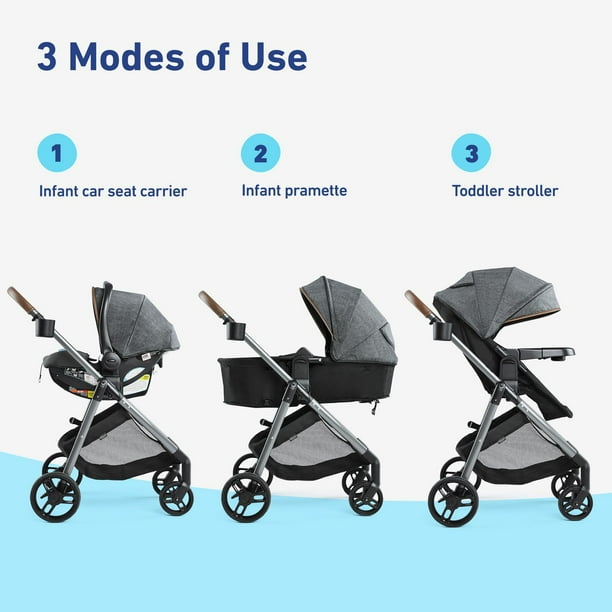 Graco Modes Trio Travel System, 3 in 1 Travel System