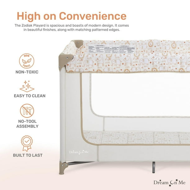 Dream On Me Zodiak Portable Playard, Model #438