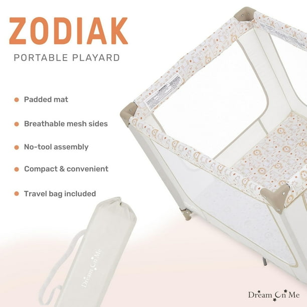 Dream On Me Zodiak Portable Playard, Model #438