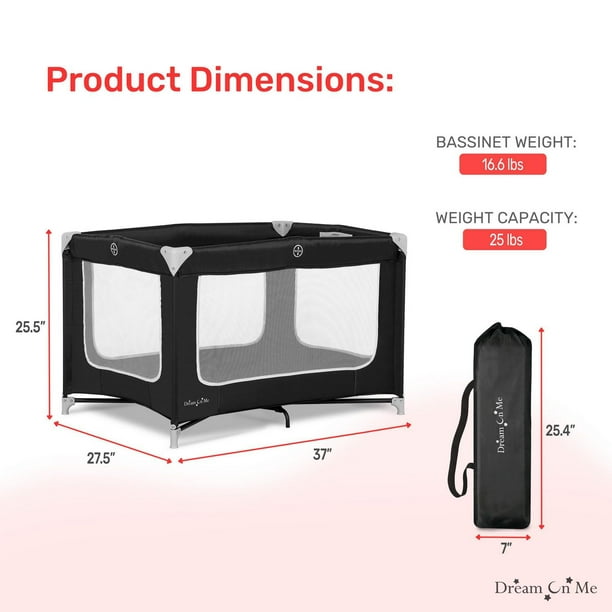 Dream On Me Zodiak Portable Playard, Model #438