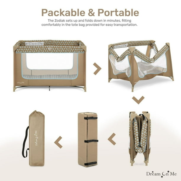 Dream On Me Zodiak Portable Playard, Model #438