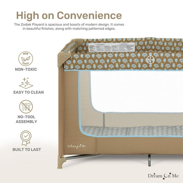 Dream On Me Zodiak Portable Playard, Model #438