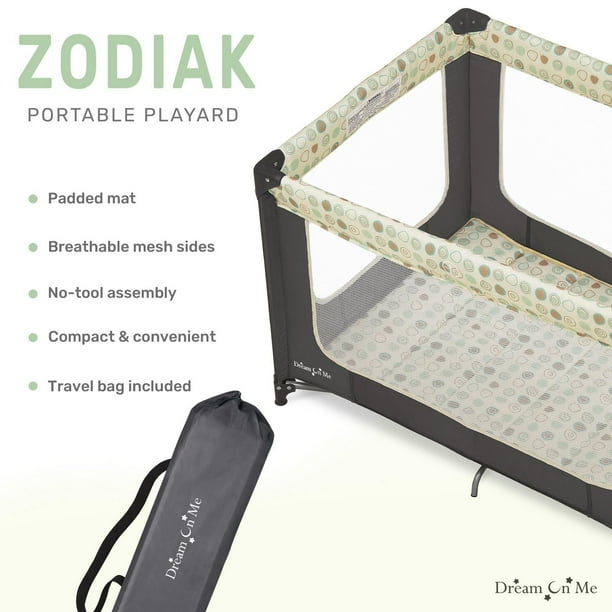 Dream On Me Zodiak Portable Playard, Model #438