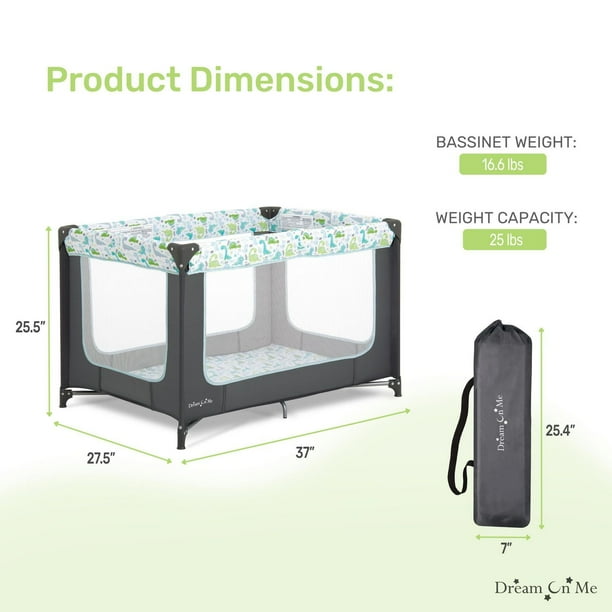 Dream On Me Zodiak Portable Playard, Model #438