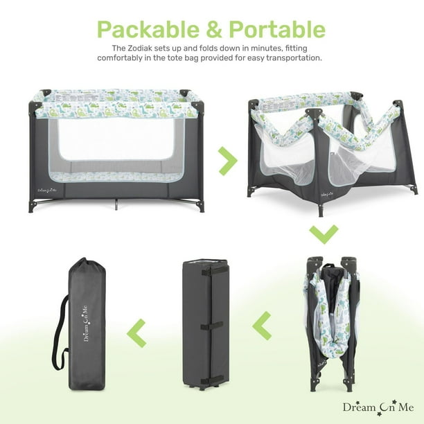 Dream On Me Zodiak Portable Playard, Model #438