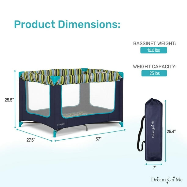 Dream On Me Zodiak Portable Playard, Model #438