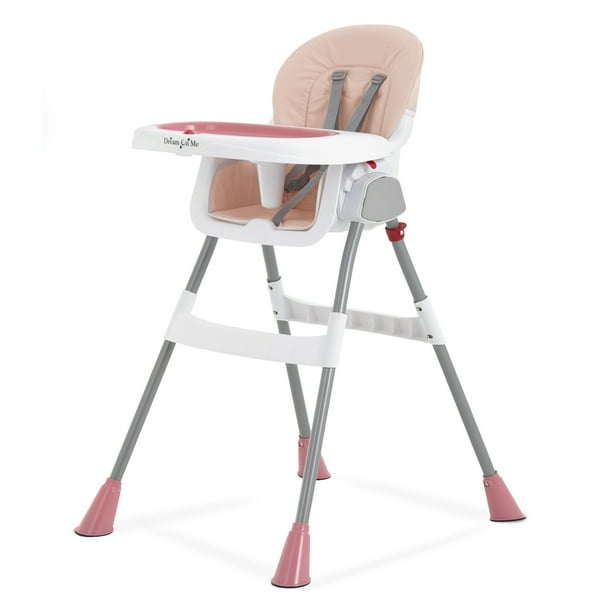 Dream On Me Portable 2 In 1 Table Talk High Chair |Convertible |Compact High Chair |Light Weight Portable Highchair