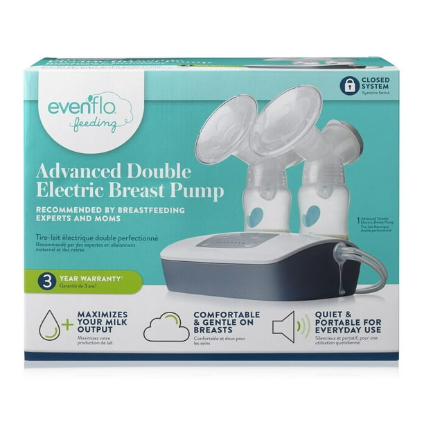 Evenflo Advanced Double Electric Breast Pump, Full time use