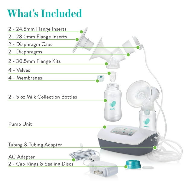 Evenflo Advanced Double Electric Breast Pump, Full time use