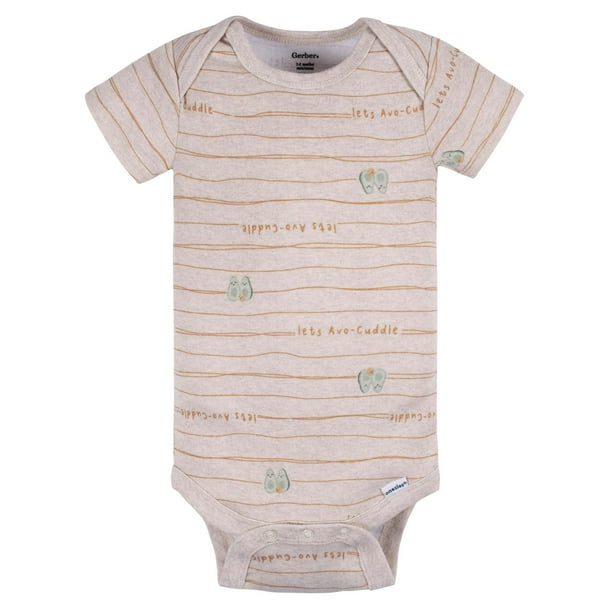 Gerber 3-Pack Baby Short Sleeve Onesies Bodysuit