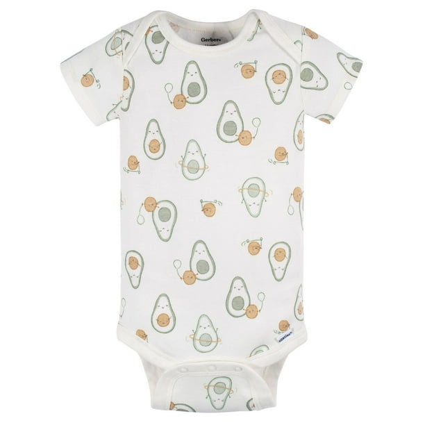 Gerber 3-Pack Baby Short Sleeve Onesies Bodysuit