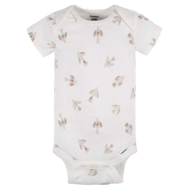 Gerber 3-Pack Baby Short Sleeve Onesies Bodysuit