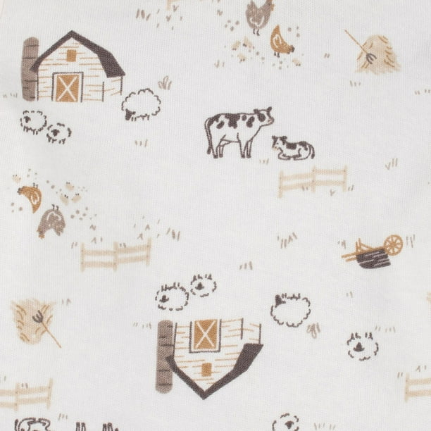 Gerber 3-Piece Baby Cap, Shirt & Footed Pant Set