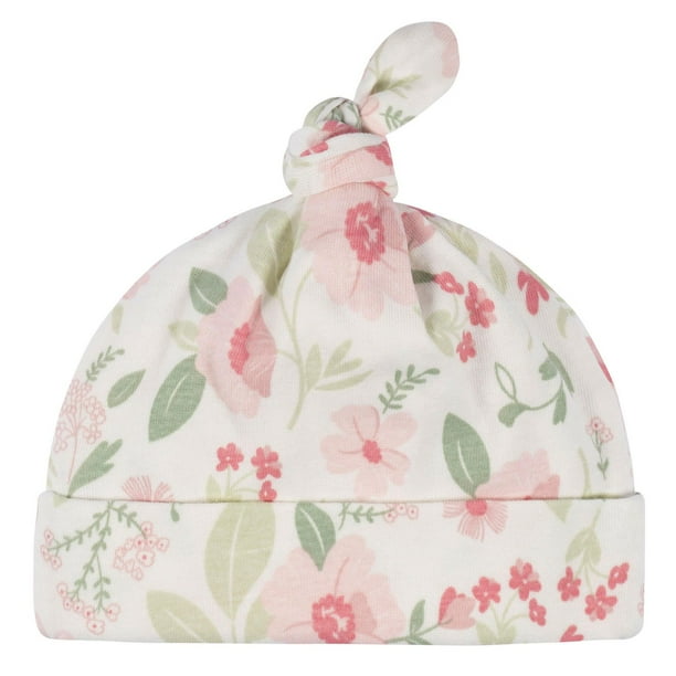 Gerber 3-Piece Baby Cap, Shirt & Footed Pant Set