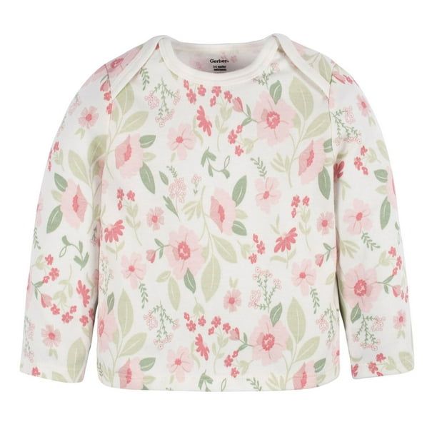 Gerber 3-Piece Baby Cap, Shirt & Footed Pant Set