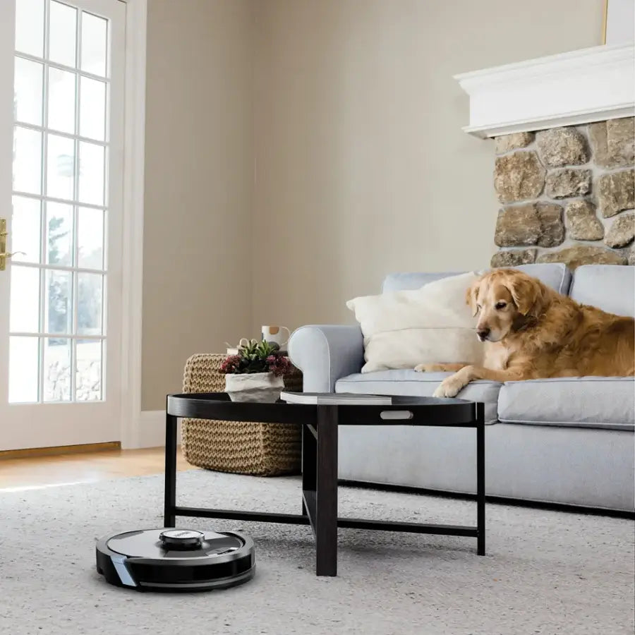 Shark - AI Ultra 2-in-1 Robot Vacuum & Mop with Sonic Mopping, Matrix Clean, Home Mapping, WiFi Connected - Black - Open Box - Good