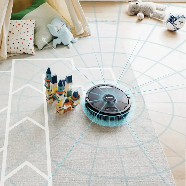 Shark - AI Ultra 2-in-1 Robot Vacuum & Mop with Sonic Mopping, Matrix Clean, Home Mapping, WiFi Connected - Black - Open Box - Good
