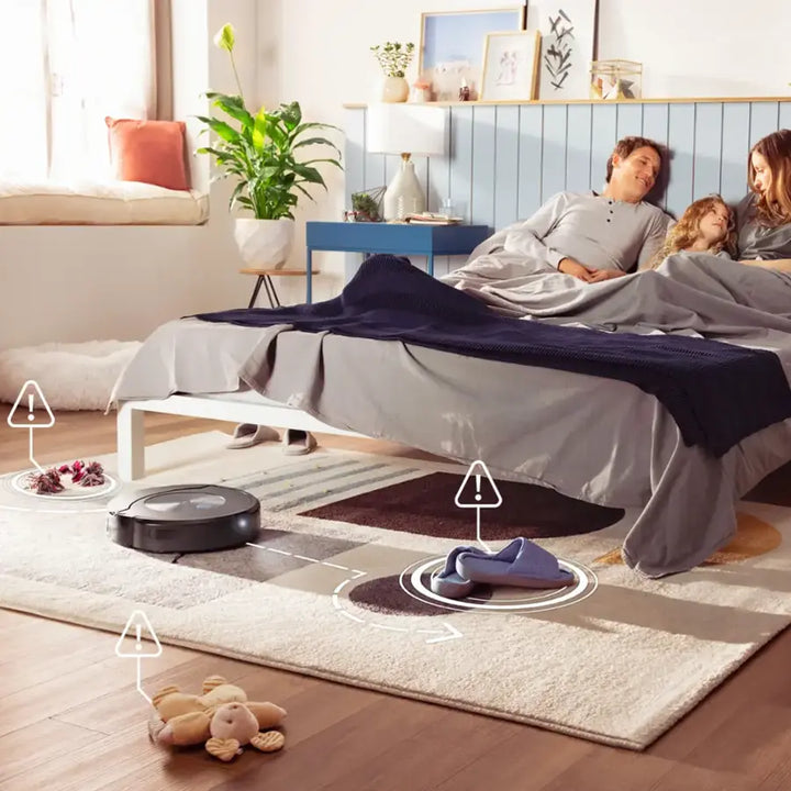 iRobot - Roomba Combo j7+ Self-Emptying Robot Vacuum & Mop - Graphite - Open Box - Excellent