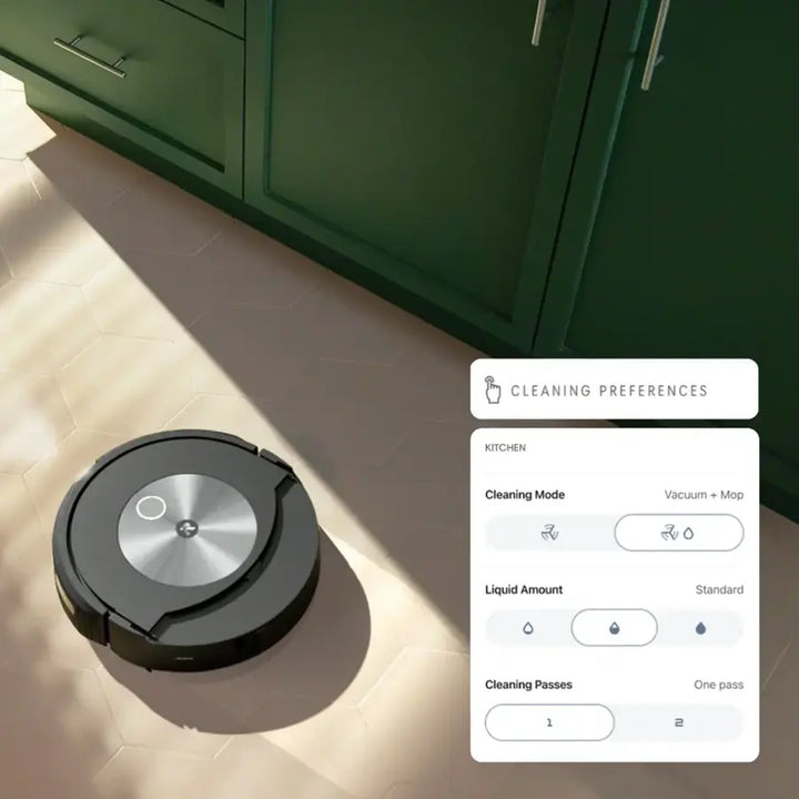 iRobot - Roomba Combo j7+ Self-Emptying Robot Vacuum & Mop - Graphite - Open Box - Excellent