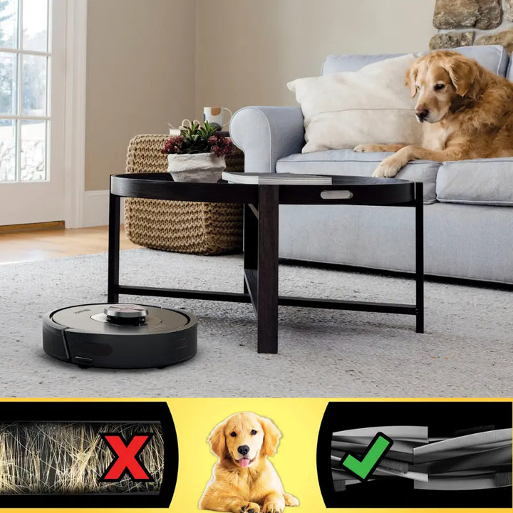 Shark - Matrix Self-Emptying Robot Vacuum with Precision Home Mapping and Extended Runtime, Wi-Fi Connected - Black