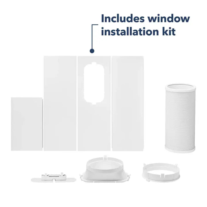 Insignia™ - 250 Sq. Ft. Portable Air Conditioner - White