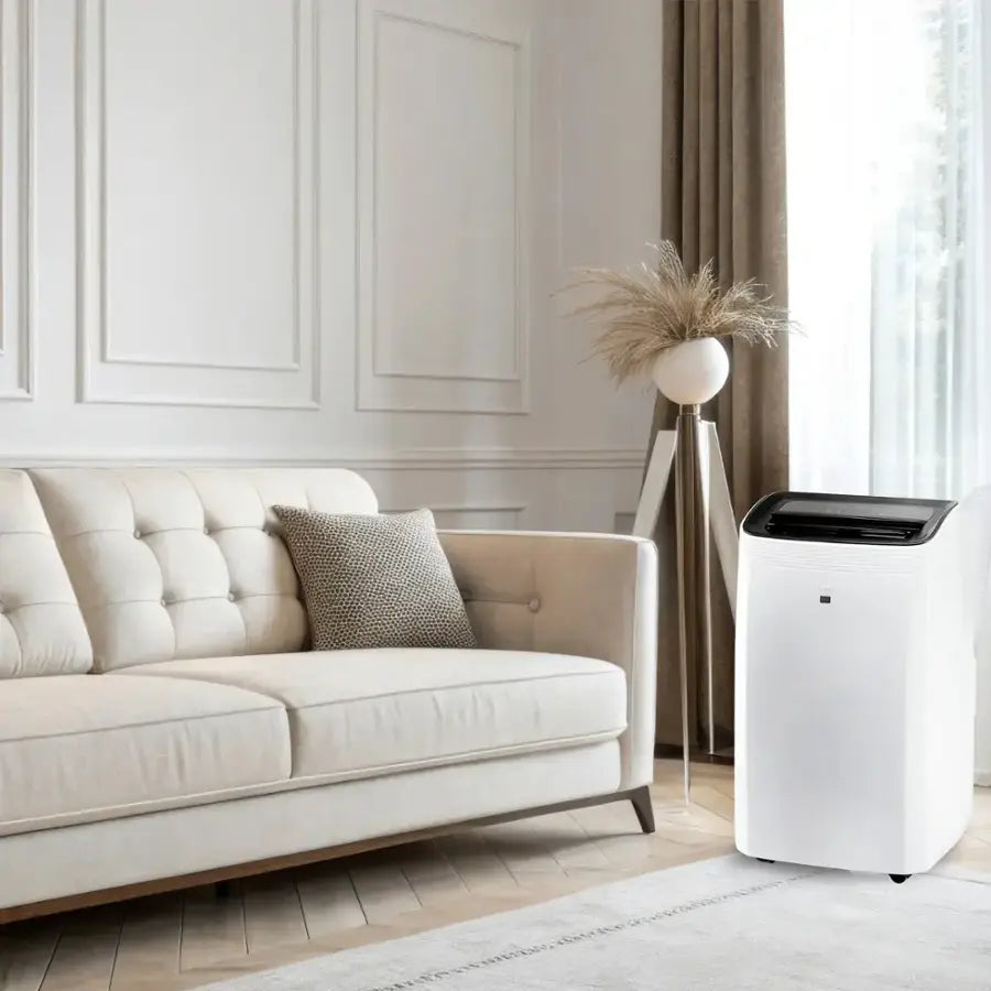 TCL - 450 Sq. Ft. 10,000 BTU 3-in-1 Smart Portable Air Conditioner - White