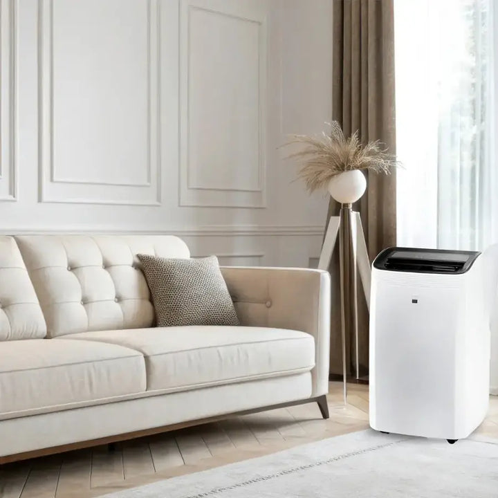 TCL - 450 Sq. Ft. 10,000 BTU 3-in-1 Smart Portable Air Conditioner - White