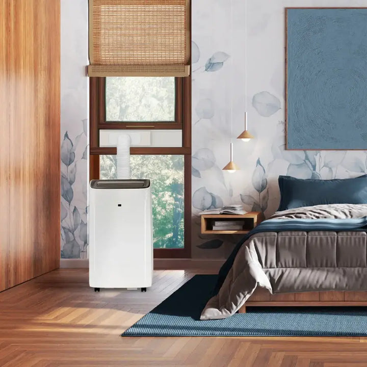 TCL - 450 Sq. Ft. 10,000 BTU 3-in-1 Smart Portable Air Conditioner - White